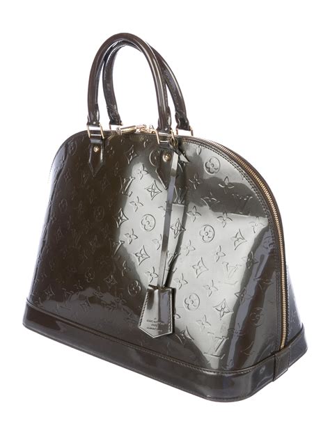 borsa louis vuitton alma in vernice|louis vuitton vernis alma.